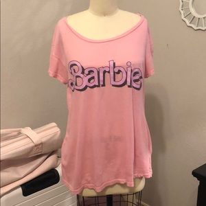 Limited edition Wildfox Barbie distressed tshirt